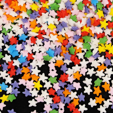 All Natural Rainbow Star Confetti Sprinkles đź’ź - Cool Mom Sprinkles